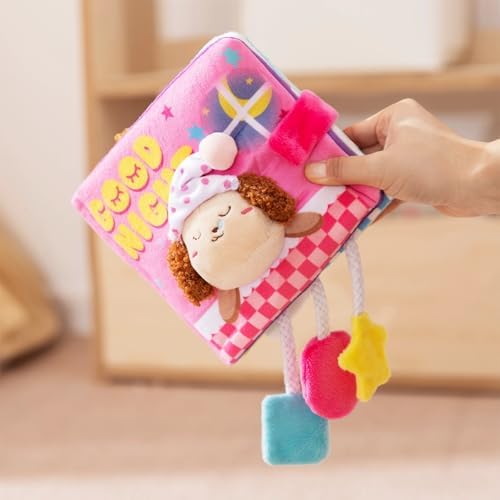 Dog Snuffle Sound Book Crinkle Hide Treat Puzzle (goodnight2)