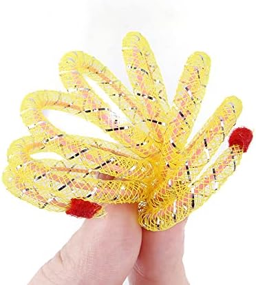 5 Pack Flexible Cat Hose Spring Toy, Colorful Interactive Cat Toy for Indoor Cats, BPA-Free Plastic Coil Spiral Springs for Kitty Pets,to Swat, Bite, Hunt (Random Color)