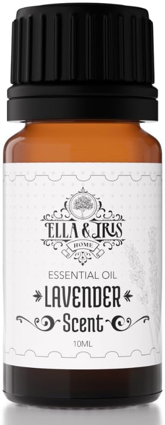 Ella & Iris Home Lavender Essential Oil 40/42, 10ml – Aromatherapy Diffuser Oil for Home, Massage, DIY Blends & Everyday Reset Moments