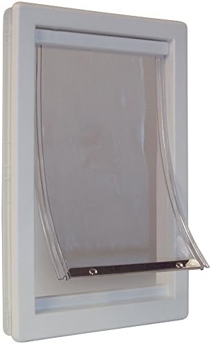 Ideal Pet Products Designer Series Plastic Pet Door | Telescoping Frame, Super Large, 15" x 20" Flap Size