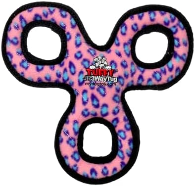 TUFFY® : 3Way Tug Dog Toy: Ultra Durable Plush Toy with Multiple Layers & Reinforced Seams, Washable and Floats, Original Construction