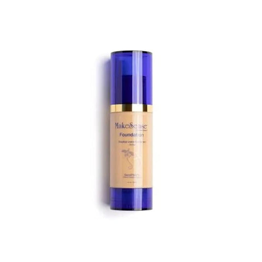 SeneGence MakeSense Original Foundation, Beige Chiffon, 1 Fl Oz, Long-Lasting Oil-Free Formula with Skin-Nourishing Ingredients, Water-Resistant