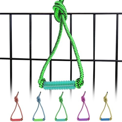 Interactive Dog Toys，Crate Training Aids for Puppies，Green