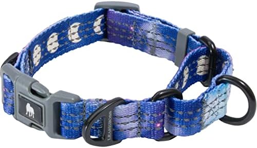Leash Boss Martingale Collar for Dogs | Reflective Nylon Dog Collar for Large Dogs, Medium and Small Dogs | No Pull Pet Training Collar | Quick Release Buckle, Adjustable Pet Collar