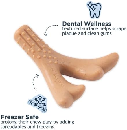 Tall Tails Enrichment Reward and Chew Toys for Dogs 2 Pack, Medium
