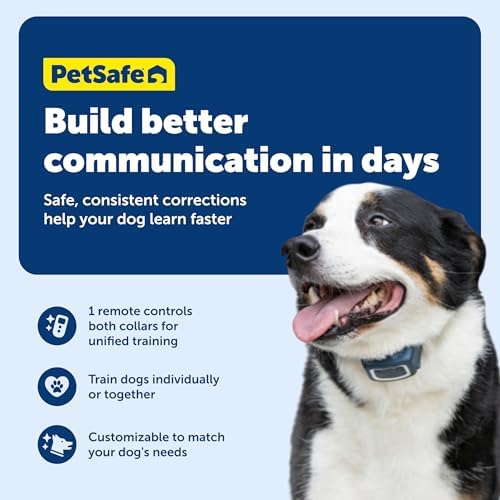 PetSafe Lite Add-A-Dog Receiver Collar, Waterproof, Tone / Vibrations / 15 Levels of Lighter Static Stimulation for Timid Dogs for 8 lb.