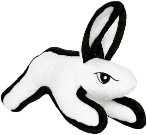 TUFFY® 5 Pack Jr Monkey, Ring, Rabbit, Bone & Pig Durable Plush Dog Toys