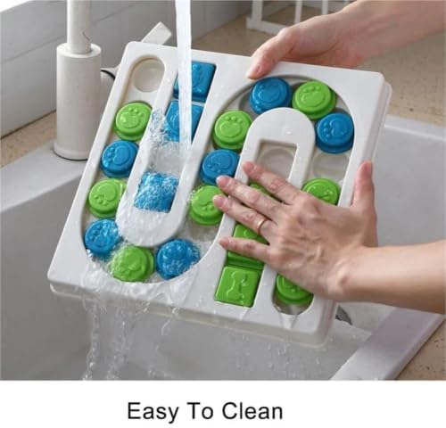 Pet Puzzle Treat-Dispensing Toy for Dogs and Cats Interactive Foraging Toys with Treat-Hiding Compartments(Style 2)