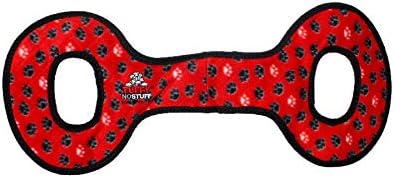 TUFFY® : No Stuff TugOWar Dog Toy: Ultra Durable Plush Toy with Multiple Layers & Reinforced Seams, Washable and Floats, Original Construction