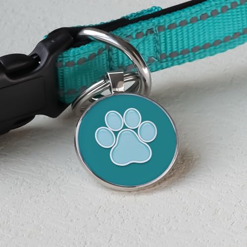 MYLUCKYTAG QR Code Pet ID | Personalized Dog & Cat Collar Tag | Online Profile with Instant Scanned Location Alert Email