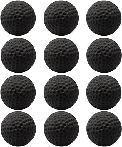 Cat Golf Balls Interactive Sponge Foam Soccer Balls Toy (Black)