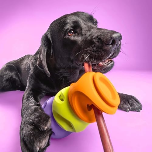 Playstack Enrichment Dog Toy for Treats - The Play & Chase Stack