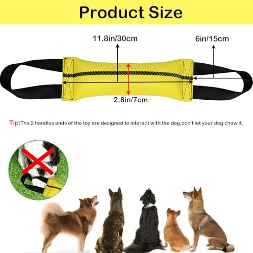 ASOCEA Dog Pool Toys,Water Floating Toys Interactive Tug Toys