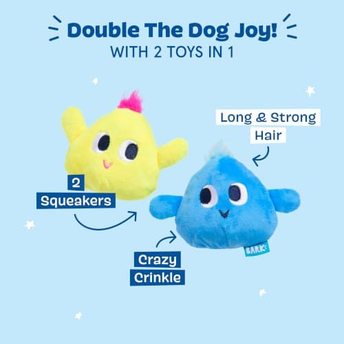 BarkBox Wobble Dog Toy Set - Extra Small to Small Dogs