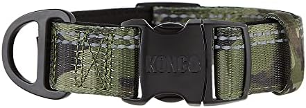 KONG Max HD Ultra Durable Neoprene Padded Dog Collar (XL, Camo)