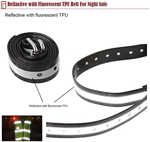 Wireless Dog Fence & Dog Training 2 in 1 System,Electric Wireless Fence Container for Dogs with Remote, Adjustable Range Control & Display Distance, Waterproof Reflective Stripe Collar for All Dogs,fo