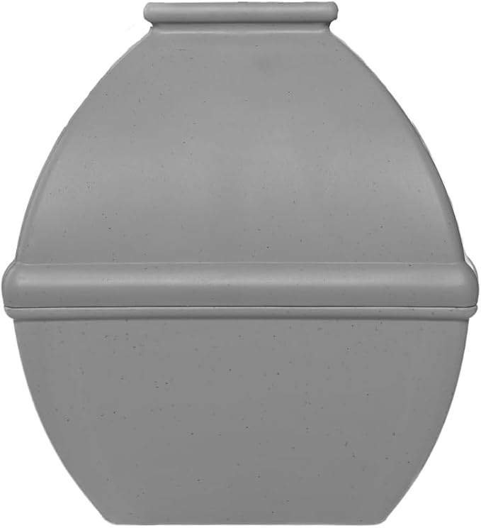 Good Pet Stuff Hidden Litter Box Planter, Decorative Cat Litter Enclosure with Carbon Filter, Upgraded Design, Easy to Clean, Replacement Kit, Courtyard Square Style, Pebble Gray