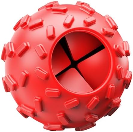 Treat Dispensing Dog Toys - Interactive Cognitive Dog Treat Toy,Puzzle Ball for Puppies & Small Dogs,Promotes Slow Eating, Reduces Stress,Perfect for Fetch,Chewing & Training