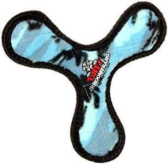 TUFFY® : 2 Pack Boomerang Dog Toy: Ultra Durable Plush Toy with Multiple Layers & Reinforced Seams, Washable and Floats, Original Construction