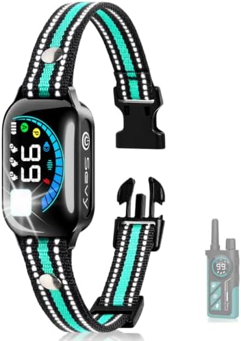 Sevy Buzzy 2-in-1 Dog Collar, Anti-Bark Training & Dog Training Collar