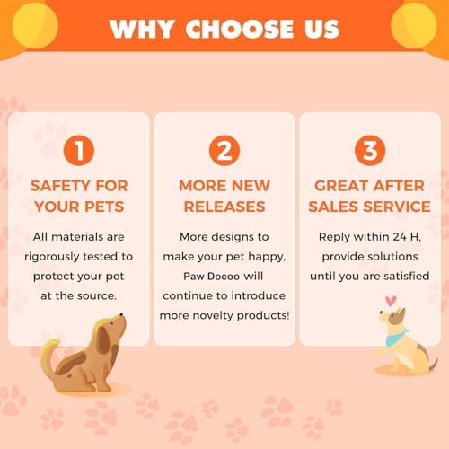 7" Squeaky Plush Toy for Puppies Small Dogs Self Etertainment Washable Soft Made [PET ONLY] (Triple Pumpkin)