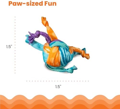 Catstages Tons of Tails Dental Catnip Cat Toy (Pack of 2)
