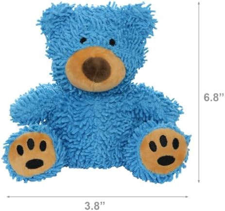 MIGHTY® 2 Pack Microfiber Medium Bear Dog Toys