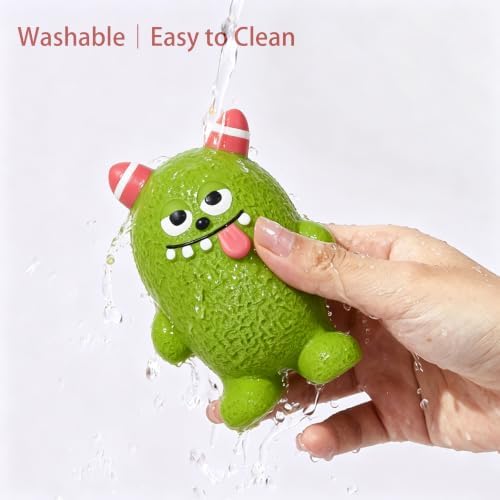 Mikivery Dog Chew Toys Tough Squeaky Latex Toy, for Aggressive Chewers