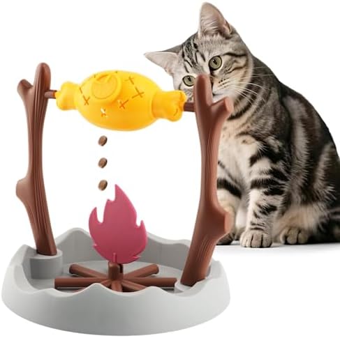 Cat Treat Dispenser Toy, Slow Feeder, Puzzle Feeder