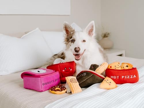 ZippyPaws Burrow Interactive Dog & Puppy Toys for Boredom - Ramen Bowl