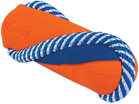 Chuckit! Ultra Bumper Tug Dog Toy, Orange, Medium (Pack of 12)