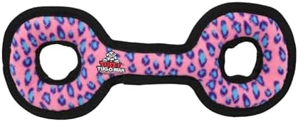 TUFFY® : TugOWar Dog Toy: Ultra Durable Plush Toy with Multiple Layers & Reinforced Seams, Washable and Floats, Original Construction