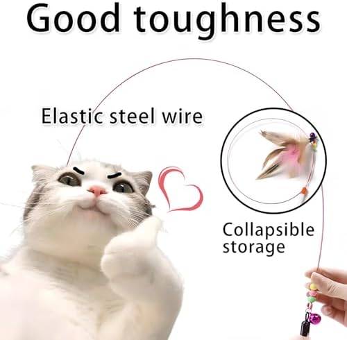 2 PCS Cat Toys Interactive for Indoor Cats