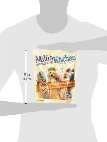 Milo’s Kitchen Chicken Jerky Recipe Dog Treats, 8.5 Oz. Bag