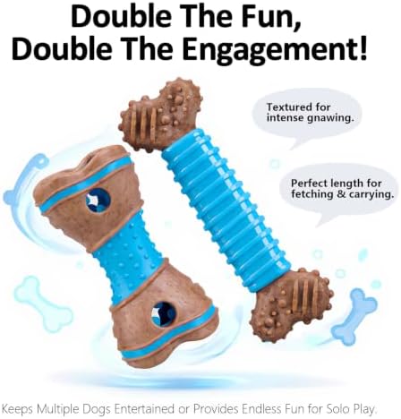 Dog Puzzle Chew Toy Durable Interactive Nylon Toys