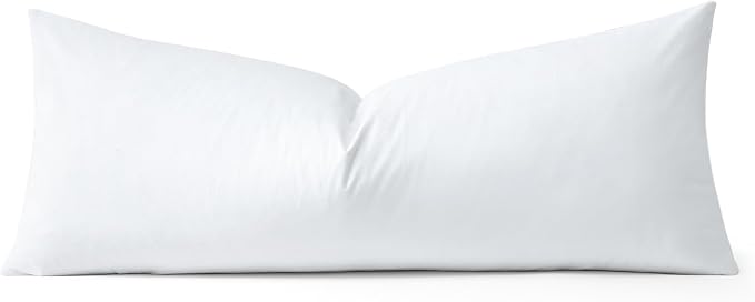 Artscope Luxury Velvet Lumbar Pillow Cover Super Soft Decorative Rectangle Pillowcases Soft Solid Cushion Cases for Couch Sofa Bedroom Car Decor 14x36 Inch White