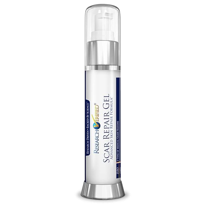RV Scar Repair - Nourish Skin, Reduce Old & New Scars - Vegan Friendly Gel - 1 Bottle