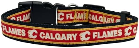 Pets First NHL Collar for Dogs & Cats. Adjustable, Cute, & Stylish! The Ultimate Hockey Fan Collar!