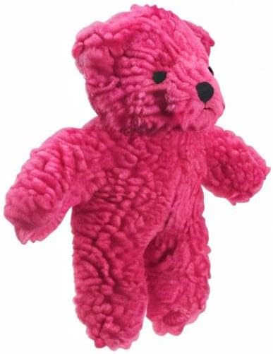 Zanies Berber Bear Dog Toys, Red