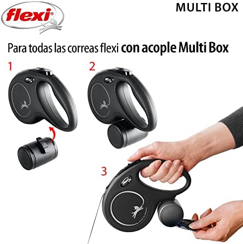 FLEXI New Comfort Multi Box Czarny, 175 cubic centimeters, waste bag