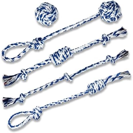 Puppy Teething Toys for Small Dogs, 5 Pack