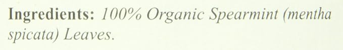 The Tao of Tea, Organic Spearmint Herbal Tea, Loose Leaf, 2 Oz