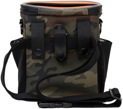 Quickdraw XL Dog Training Treat Pouch, Orange/Camo