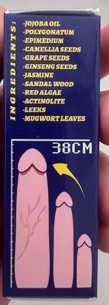 Enlargement Oil for Men's Massage Essential Oil for Male Enhancement