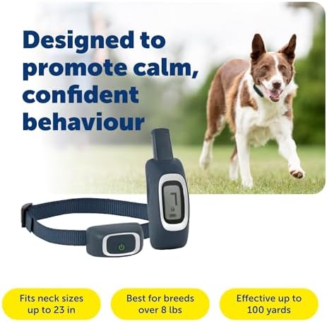 PetSafe 100 Yard Remote Trainer, Rechargeable, Waterproof, Tone / Vibration / 15 Levels of Static Stimulation for dogs over 8 lb.