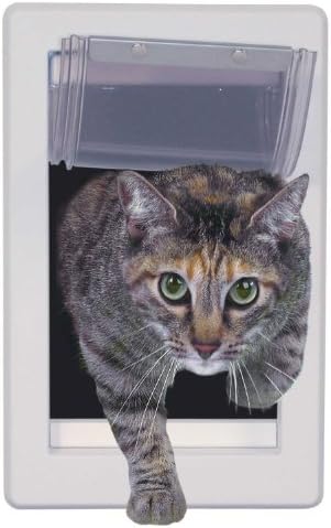Perfect Pet Soft Flap Cat Door with Telescoping Frame, Small, 5" x 7" Flap Size (Pack of 6)