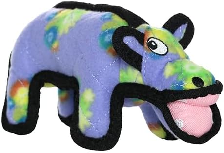 TUFFY® 5 Pack Jr Duck, Hippo, Fox, Brachiosaurus & Gear Ring Dog Toys