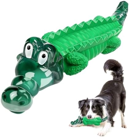 Fuufome Alligator Dog Toys for Aggressive Chewers,Medium Large Breed Dogs