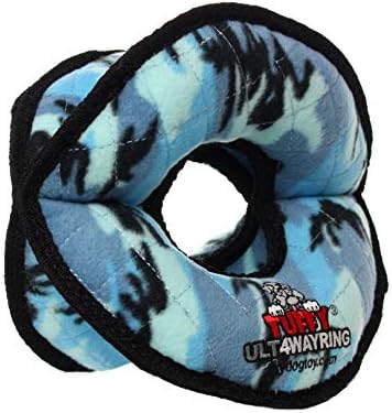 TUFFY® 2 Pack Ultimate 4Way Ring Ultra Durable Plush Dog Toys