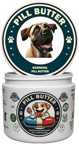 Peanut Butter Dog Pill Wrap - Boerboel Label